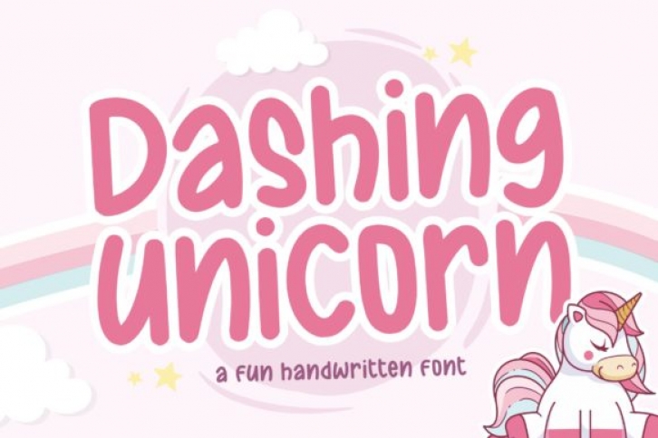 Dashing Unicorn Font Download