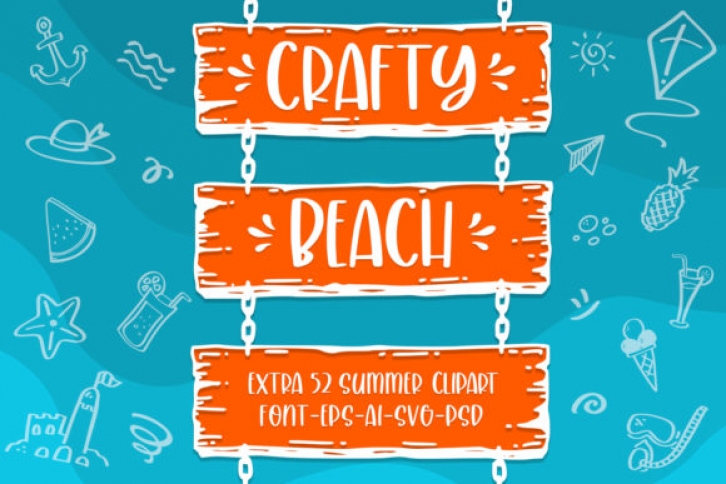 Crafty Beach Font Download
