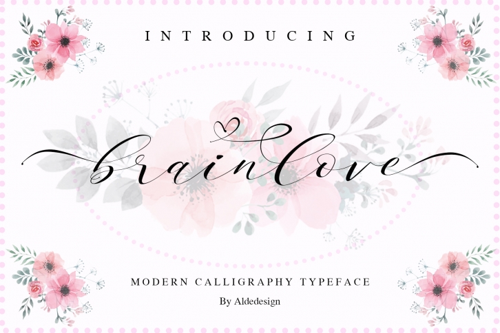 Brainlove - Beautiful Script Font Download