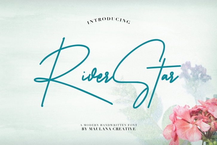 Riverstar Signature Font Font Download