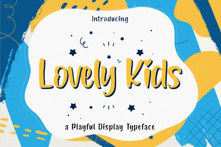 Lovely Kids - Playful Font Font Download