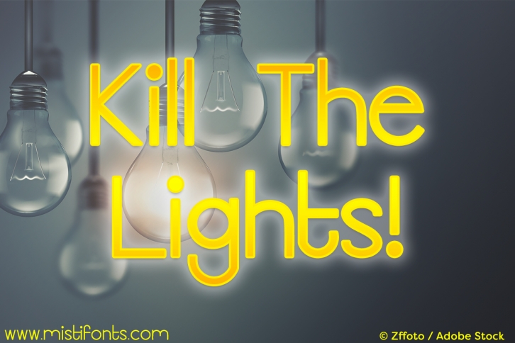 Kill The Lights Font Download