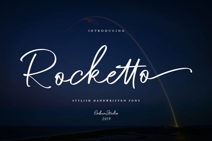 Rocketo Stylish Handwritten Font Download