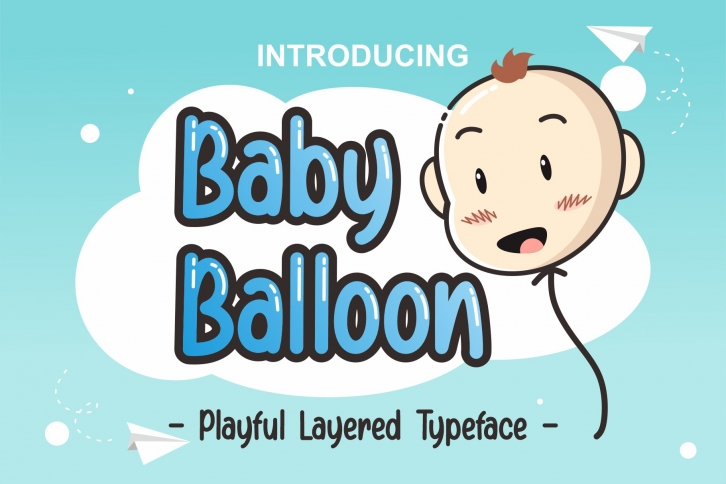 Baby Balloon Font Download