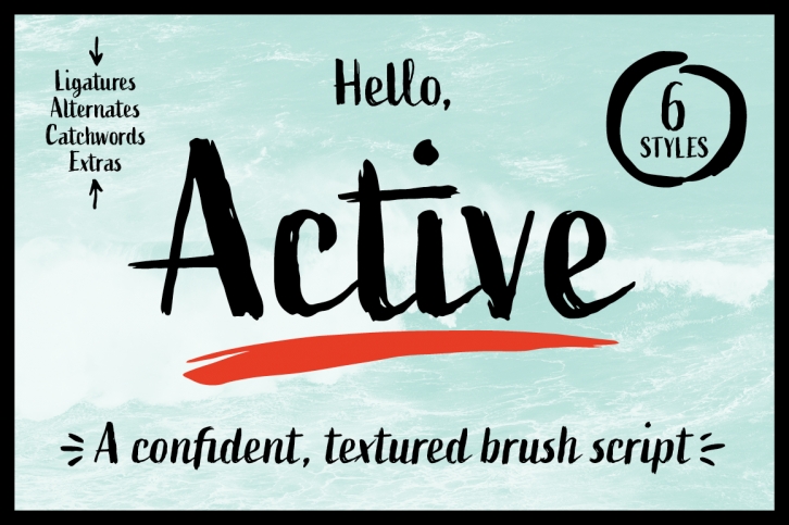 Active Font Family Font Download