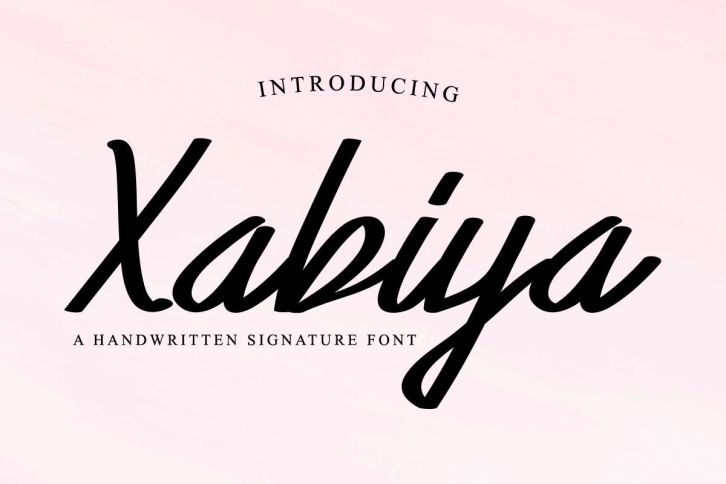 Xabiya Font Download