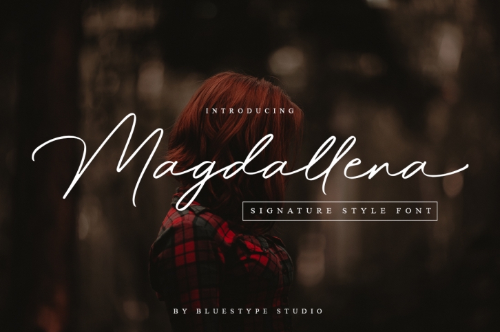 Magdallena - Signature Font Font Download