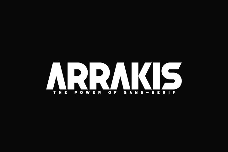 Arrakis - The Power of sans-Serif Font Download