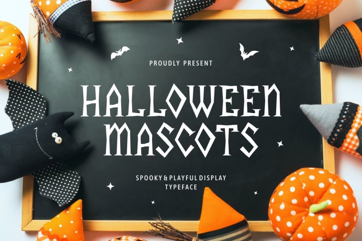 Halloween Mascots - Spooky and Playful Display Typeface Font Download