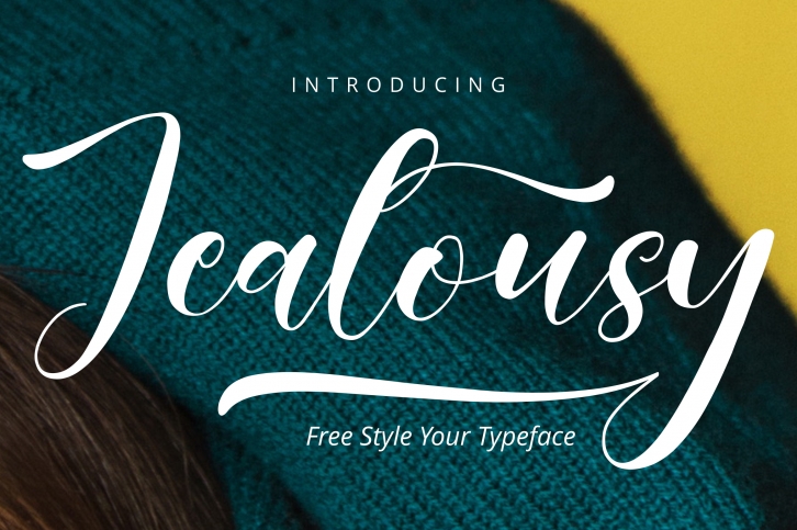 Jealousy | Handwritten Typeface Font Download