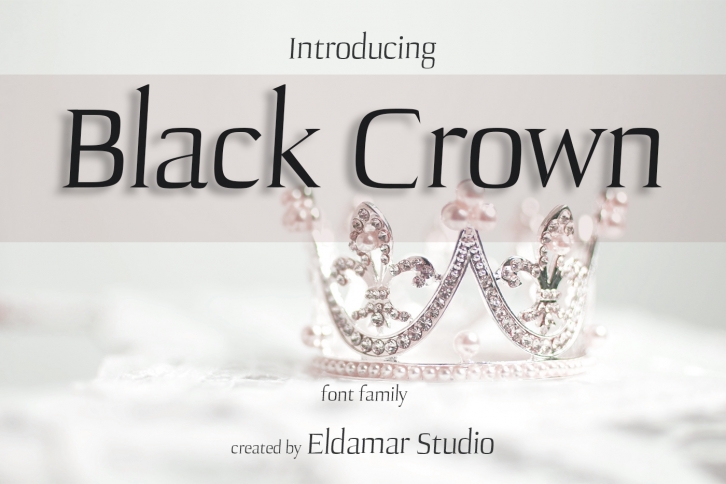 Black crown Font Font Download