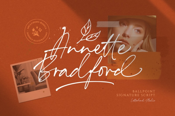 Annette Bradford - Ballpoint Script Font Download