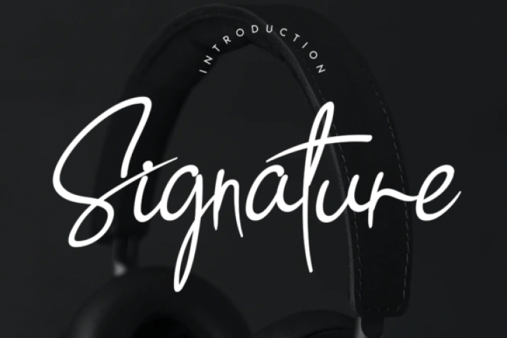 Signature Font Download