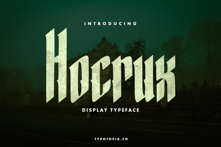 Hocrux Display Font Font Download