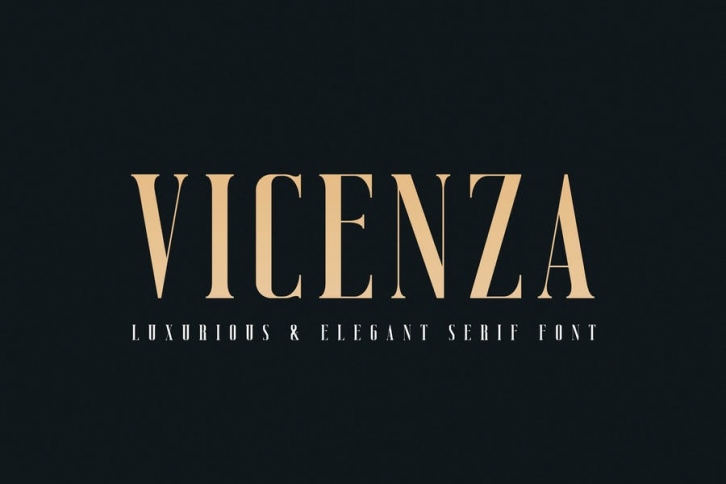 Vicenza - Elegant Serif Font Download