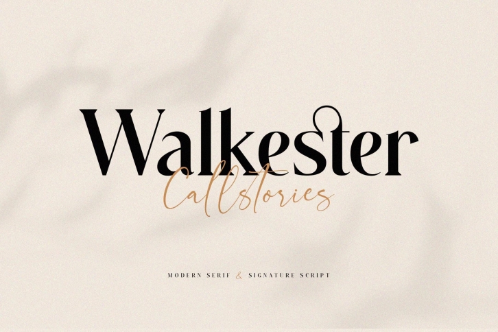 Walkester Duo Font Download