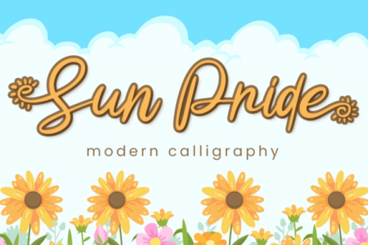 Sun Pride Font Download