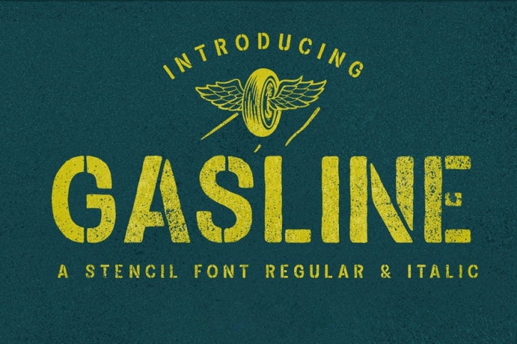 Gasline Font Font Download
