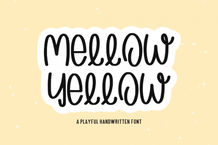Mellow Yellow Font Download