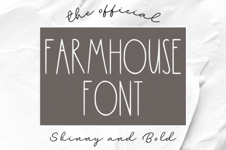 Farmhouse Font Download