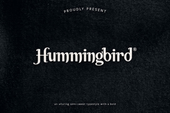 Hummingbird Font Download