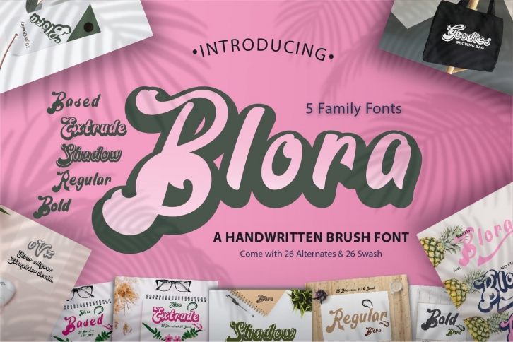Blora Font Family Font Download