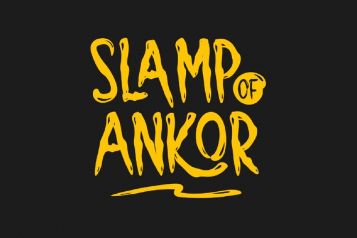 Slamp of Ankor Font Download