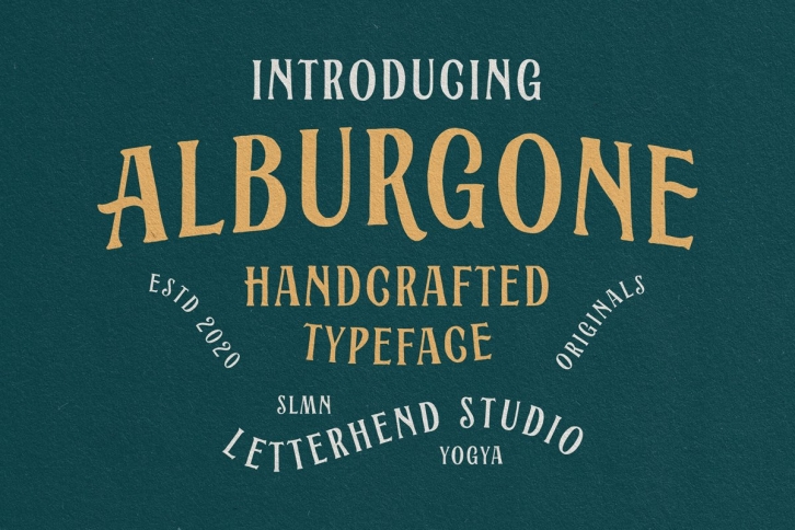 Alburgone Font Download