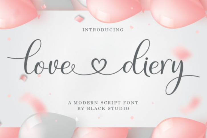 Love Diery Font Download