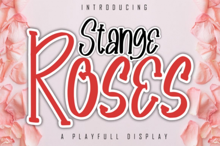 Stange Roses Font Download