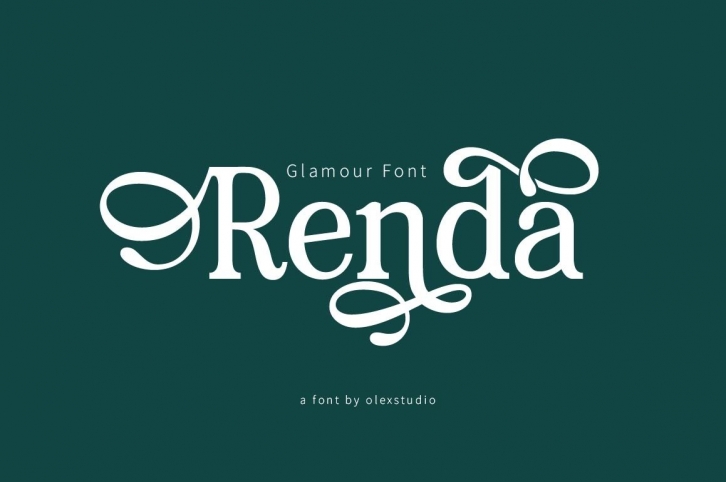 RENDA - Serif Font Download