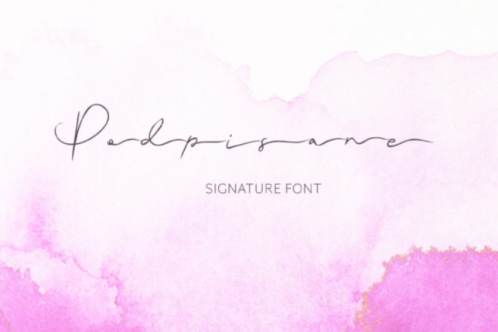 Podpisane Font Download