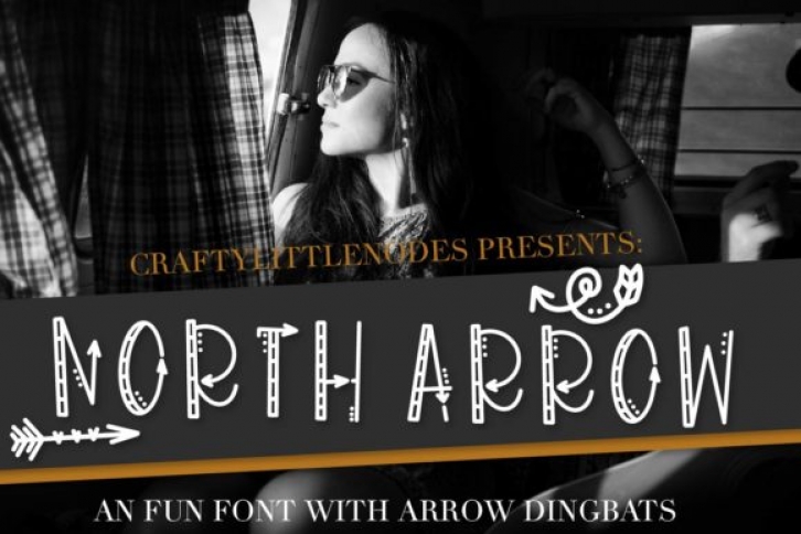 North Arrow Font Download