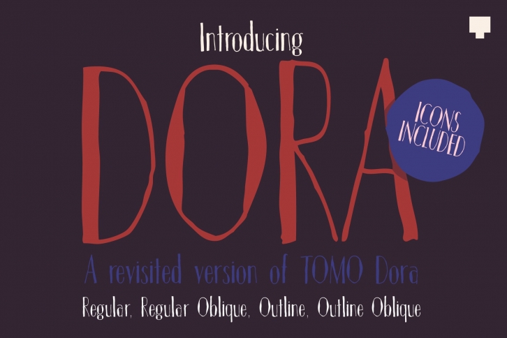 TOMO Dora Font Download