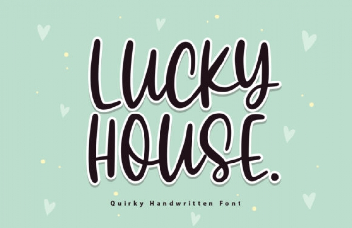 Lucky House Font Download