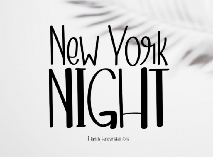 New York Night Font Download