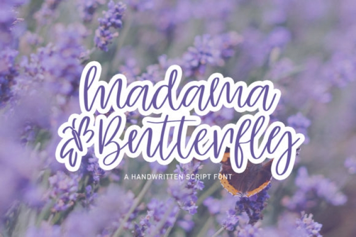Madama Butterfly Font Download