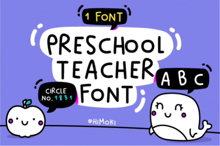 Preschool Teacher Font Download