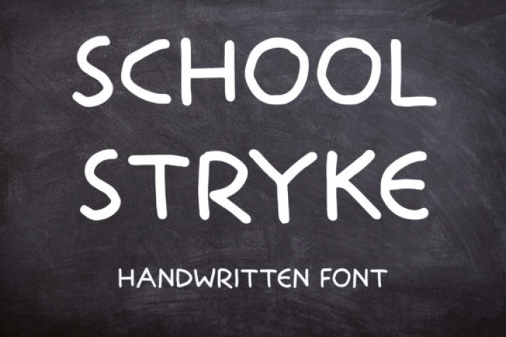 School Stryke Font Download