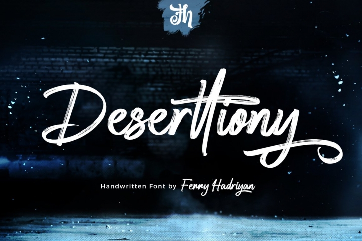 Deserttiony - Handwritten Font Font Download