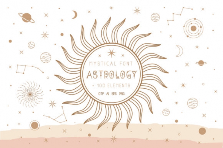 Astrology Font Download