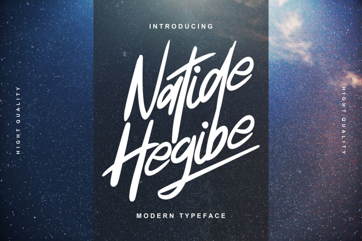 Natide Hegibe | Modern Typeface Font Font Download