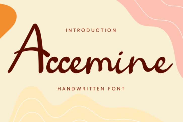Accemine Font Download