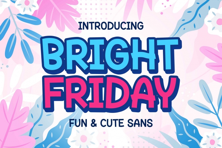 Bright Friday Font Download