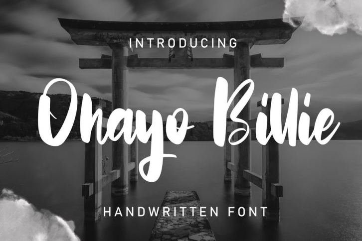 Ohayo Billie | Handwritten Font Font Download