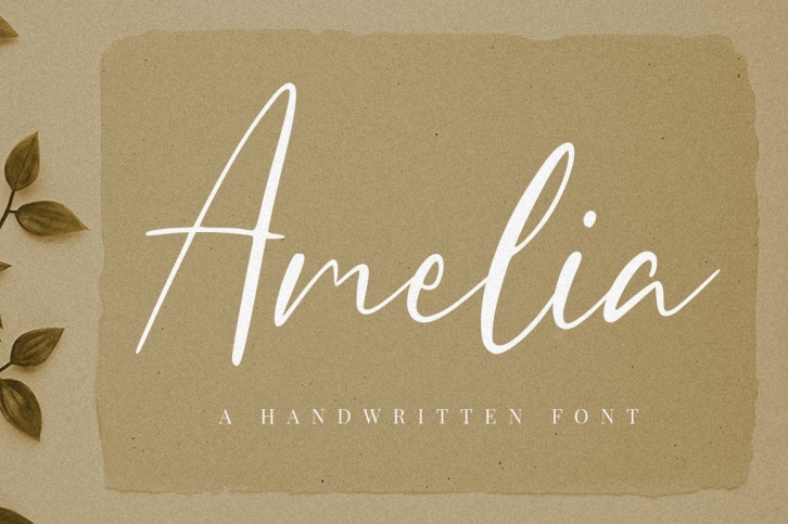 Amelia Script Font Download