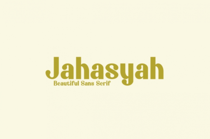 Jahasyah Font Download