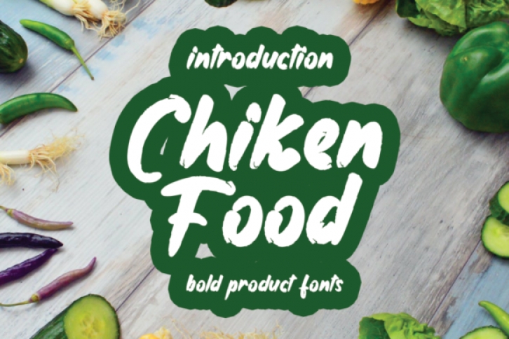 Chiken Food Font Download
