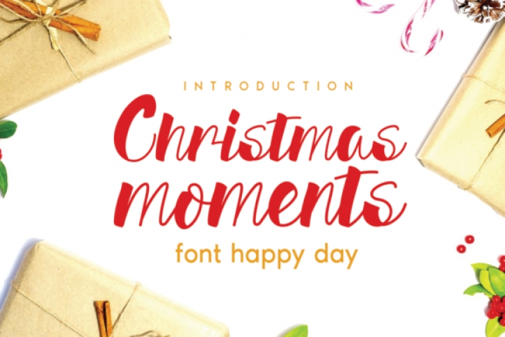 Christmas Moments Font Download