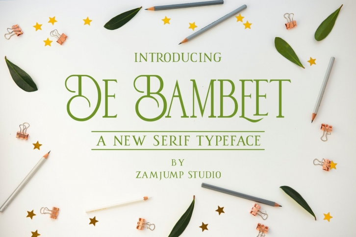 De Bambeet Font Download